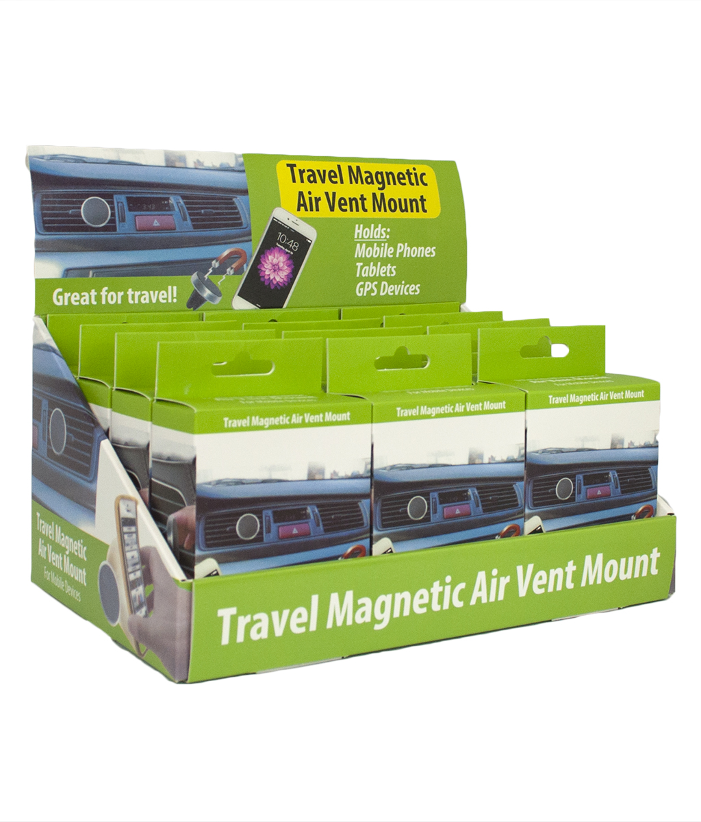 Travel Magnetic Vent Mount display